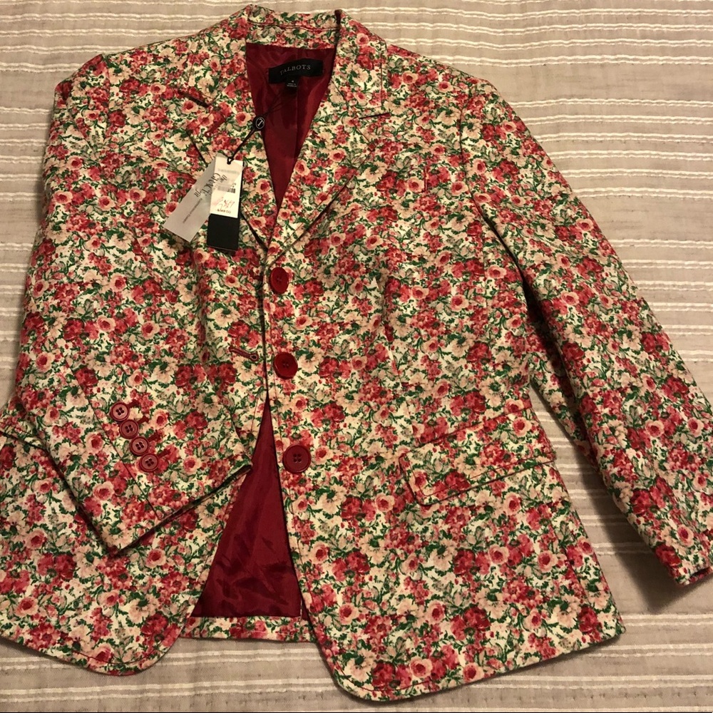 Floral Blazer
